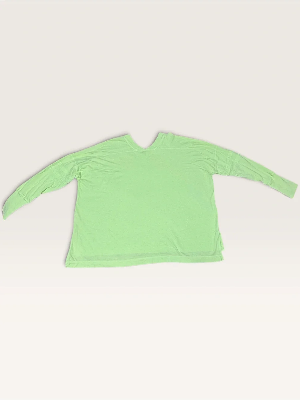 FP Movement All Star Layer Top Lightning Lime Green Size M Free People